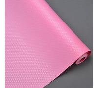BESTORI Kitchen Cabinets Shelf Liner Non-Adhesive Drawer Liner Waterproof Non-Slip Washable Cuttable Refrigerator Liners for Kitchen Shelves Desks Cupboard Pink, 30 x 150 cm