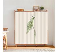 BESTORI Short Curtains for Kitchen, Dust Proof, Blackout, Hook and Loop Installation Window Panel, Privacy Curtain for Cabinet, Closet, Storage Room, Bedroom, Style 1, 70cm x 100cm