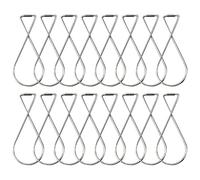 BESTOYARD 100 Pcs Drop Ceiling Hook Clips for Office and Home Lightweight Steel Galvanized Hooks with Strong Load-Bearing Capacity for Easy Hanging and Organisation