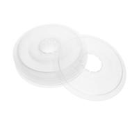BESTOYARD 10pcs Bicycle Sprocket Protector White Plastic Replacement Cover