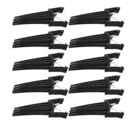 BESTOYARD 10pcs Black Volume Hair Clips for Women with Plastic 8-shape Design, Root Lifting and Bangs Shaping Features, for Styling at Home or Work with High Crown Volumizing Effect