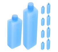 BESTOYARD 10pcs Portable Freezer Ice Block for Seafood and Grocery with Extended Cold Retention, Pe Material Ice Packs for Cooler, for Shipping and Daily Meals the Go