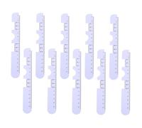 BESTOYARD 10pcs Pupillary Distance Measurement Tool for Eyes with Clear Scale Portable Pd Ruler for Accurate Eyeglass Fitting Sturdy Material Pupillary Distance Gauge for Optometrists and