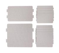 BESTOYARD 10pcs Universal Microwave Oven Mica Plate Replacement Parts Sturdy Resin Material, High-temperature Resistant Mica Sheet for Microwave Oven Repair and Maintenance in Kitchen