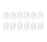 BESTOYARD 12pcs Silicone Kettle Spout Protectors Leak-Proof Teapot Spout Covers Wear-Resistant Anti-Scald White Teapot Accessories for Kitchen Use