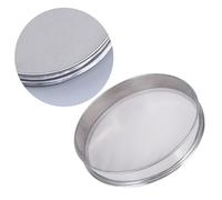 BESTOYARD 1pc Stainless Steel Herbal Extractor Sifter with Super Fine Mesh Stackable Design for Resin Powder Pollen Screen and Food Sifting