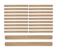 BESTOYARD 20pcs Paper Corner Protectors for Shipping Boxes with L-shaped 3mm Thickness, Right Angle Design for Box Protection, Minimizing Damage from Bumps and Drops during Moving
