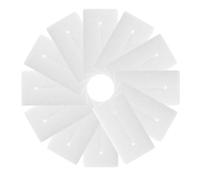 BESTOYARD 25pcs Jumbo Hairdressing Insulation Pads for Digital Ceramic Perms Heat Resistant Wrapping Sheets for Electric Perm Rods Protective Curlers Pad for Burn Prevention and Hair Styling