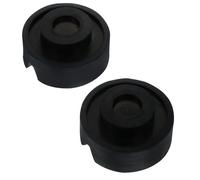 BESTOYARD 2pcs Heavy Duty Rubber Jack Stand Pads Non-slip Surface and Wear Resistant Material, Universal Car Lift Pads for Vehicle Frame Rail Support and Stabilizer