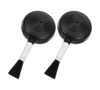 BESTOYARD 2Pcs Lens Dust Blower Air Blower with Soft Brush Plastic Gentle and Scratch-Free Easy-To-Use Design for-The-Go Cleaning of Camera Lenses and Keyboards
