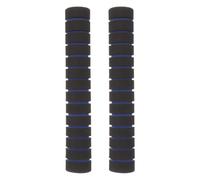 BESTOYARD 2pcs Non-slip Kayak Paddle Grips Sponge Cushioning Handle Covers 22cm Blue Paddle Sleeves for Comfortable Kayaking and Secure Grip