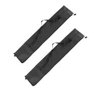 BESTOYARD 2pcs Oxford Cloth Hiking Pole Bags with Drawstring Strap Trekking Pole Storage Pouches for Walking Sticks Lightweight Carrying Case with Pocket for Outdoor Essentials