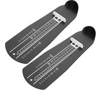 BESTOYARD 2pcs Plastic Foot Measuring Ruler Lightweight and Easy to Use Shoe Sizer Tool for Men and Women Accurate Foot Measurement Device for Home and Professional Use
