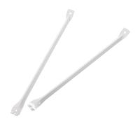 BESTOYARD 2pcs Rv Wire Shelf Support Brackets Iron Heavy Duty Shelf Brackets Expansion Screws Iron Wire Hook for Rv Closet Storage