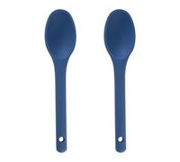 BESTOYARD 2pcs Silicone Soup Ladle and Salad Stirring Spoon Set, Non-Stick Cooking Utensils with Easy to Clean and Store Features, Simple Style for Family Kitchen Use