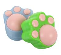BESTOYARD 2sets Claw Shape Catnip Ball for Indoor Cats Rotating Self-amusing Kitten with Replaceable Catnip Balls Portable Lick to Stress Promote Appetite and Freshen Breath