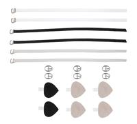 BESTOYARD 3 Pairs Women Detachable High Heel Shoe Straps | One Size Fits, Easy Fitting for Dancing at Weddings, Prevents Shoes from Falling
