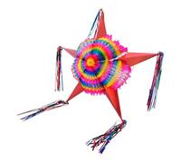 BESTOYARD 3d Foldable Colourful Mexican Star Pinata for Birthday Party Game, Carnival Party Decoration with Paper Material, for Fun and Exciting Celebrations