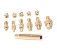 BESTOYARD 3d Printer Thread Press Part Set with Copper Heat Insert Tool for Printer Assembly and Home Use, Featuring Wide Compatibility and High Pressure Design with M3 Nut Specification