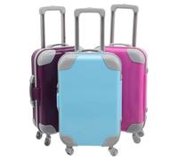 BESTOYARD 3pcs Mini Suitcase Candy Box for Travel and Events, Portable Abs Small Luggage Storage with Easy Open and Close Mechanism, Multi-use Organizer for Keepsakes and Jewelry