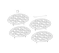 BESTOYARD 4 Sets Dumpling Press Mould Kitchen Tool for Chinese Dumplings Russian Ravioli Maker Easy to Use Quick Formation for Family Gatherings and Parties