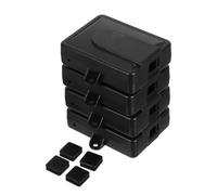 BESTOYARD 4pcs Wall Mount Electrical Box Plastic Enclosure Vibration Shock Resistant Outdoor Wiring Secure Housing for Indoor Security Applications