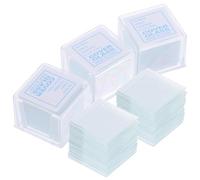 BESTOYARD 500pcs Glass Cover Slips for Microscope Slides Multi-use Laboratory Specimen Preparation Consumables for Students Researchers and Hobbyists