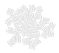 BESTOYARD 50pcs Beaded Chain Connectors for Roman Vertical Roller Blinds Lightweight Transparent Shade Blind Connector Clips Easy to Install and Remove Curtain Chain Accessories