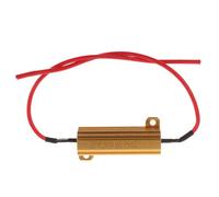 BESTOYARD 50w 6r LED Load Equalizer Resistor with Golden Aluminum Shell for Car Light Turn Signal, Enhances Heat Dissipation and Ensures Durability, for Automotive LED Lighting
