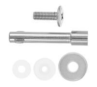 BESTOYARD 5pcs Multi-Functional Food Processor Replacement Parts for Manual Meat Grinders, Metal and Silicone Grinder Shaft Core Accessories, Prevents Residue Buildup and Resists Wear