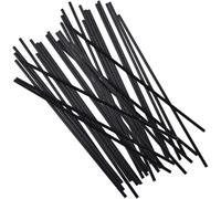 BESTOYARD 60pcs Oil Diffuser Wands Made of Black Fiber with Excellent Oil-absorbing Ability, Replaceable Aroma Volatile Sticks for Liquid Medicines and Perfumes, for Aromatherapy and Living