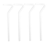 BESTOYARD 6mm Glass Cell Spreader Rods Coating Bars for Biochemical Experiments Essential Laboratory Accessories for Petri Dishes 4-Piece Set