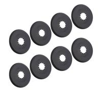 BESTOYARD 8pcs Mountain Bike Chainring Guard with Excellent Protection, Sturdy Pp Material Bicycle Rear Derailleur Protector, Reusable Bike Sprocket Plastic Guard for Chain and Wheel