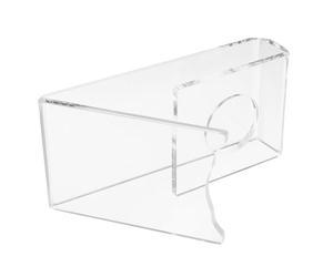 BESTOYARD Acrylic Ping Pong Paddle Stand Table Tennis Bat Displaying Stand Desktop Racket Holder Space Saving Design for Office and Home