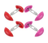 BESTOYARD Adjustable Mini Shoe Stretcher Wrinkle Prevention Portable Shoe Expander 4pcs Made of Tough Abs and Aluminium Easy to Use for Men and Women for Sneakers at Home