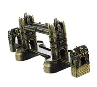 BESTOYARD Alloy Bridge Model Sculpture Decorative London Bridge Art Craft for Home Office Unique Desktop Ornament Architecture Enthusiasts Resistant