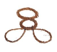BESTOYARD Bunny Shaped Rattan Wreath Elegant Garland for Holiday Decor Versatile Use Charming Design for Easter Celebrations for