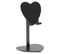 BESTOYARD Cellphone Tripod Mount Lazy Tablet Cell Phone Holder Tablet Mount for Desk Phone Tablet Bracket Phone Stand Heart Shaped Phone Stand Phone Neck Stand Love Telephone