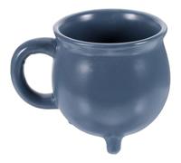 BESTOYARD Ceramic Cauldron Mug Halloween Drink Cup Sturdy and Not Easy to Crack with Cauldron Shaped Design for Office and Restaurants Use