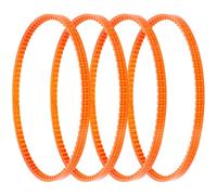 BESTOYARD Cotton Candy Maker Replacement Belts for Marshmallow Machines Candy Floss DIY Spare Parts Lightweight Easy to Install 4 Pack