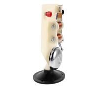 BESTOYARD Electricity Science Experiment Kit with Electromagnetism Teaching Bell Model, Vertical Physics Demonstration Bell Featuring Precise Wiring Marks and Spring Return Mechanism