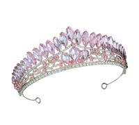 BESTOYARD Elegant Bridal Tiara Crown Wedding Headband with Rhinestone and Zinc Alloy, Comfortable and Light, Non-slip Design, for Wedding and Birthday Party Accessories