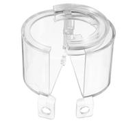 BESTOYARD Emergency Stop Button Protective Switch Cover Transparent Plastic Protector with Locking Base for Industrial Machinery Accident Prevention and Equipment Safety