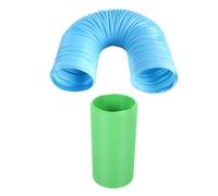 BESTOYARD Foldable Plastic Hamster Tunnels Endurable and Resistant to Damage 2pcs for Small Pets and Rats for Home or Outdoors Pet Activity and Hiding Play