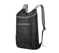 BESTOYARD Folding Lightweight Polyester Backpack for Hiking and Travel | Multi-compartment Storage, Keeps Gear Dry, Black Finish, Suited to Runners and Hikers, Day Hikes