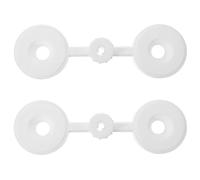 BESTOYARD Funnel Tabletop Plastic and Design Dualslot 2pcs with Stand Vertical Structure Supports Two Separating Funnels for Research Facilities and School Laboratory