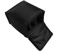 BESTOYARD Gas Stove Storage Bag Mini Propane Cylinder Bag Black Canvas Compact Wear-resistant for Propane Canisters and Gas Canisters Outdoor Backpacking