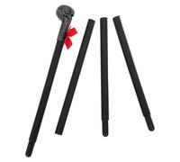 BESTOYARD Halloween Skull Scepter with Skeleton Hand Staff, Lightweight Plastic Costume Prop with Vivid Bowtie Detail, Easy to Carry Halloween Party Photo Prop for Themed Dress
