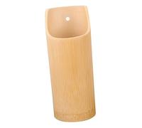 BESTOYARD Holder Large 21cm Wooden Container Drainage Basket Utensil Organizer for Household Tableware Storage