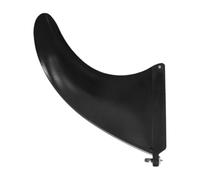 BESTOYARD Inflatable Surfboard Tail Fin Black Plastic, with Screw Removable | Sup Fin Screw, Medium Template Flex, Surfboard Accessories for Surfboard, Lightweight Plastic Build